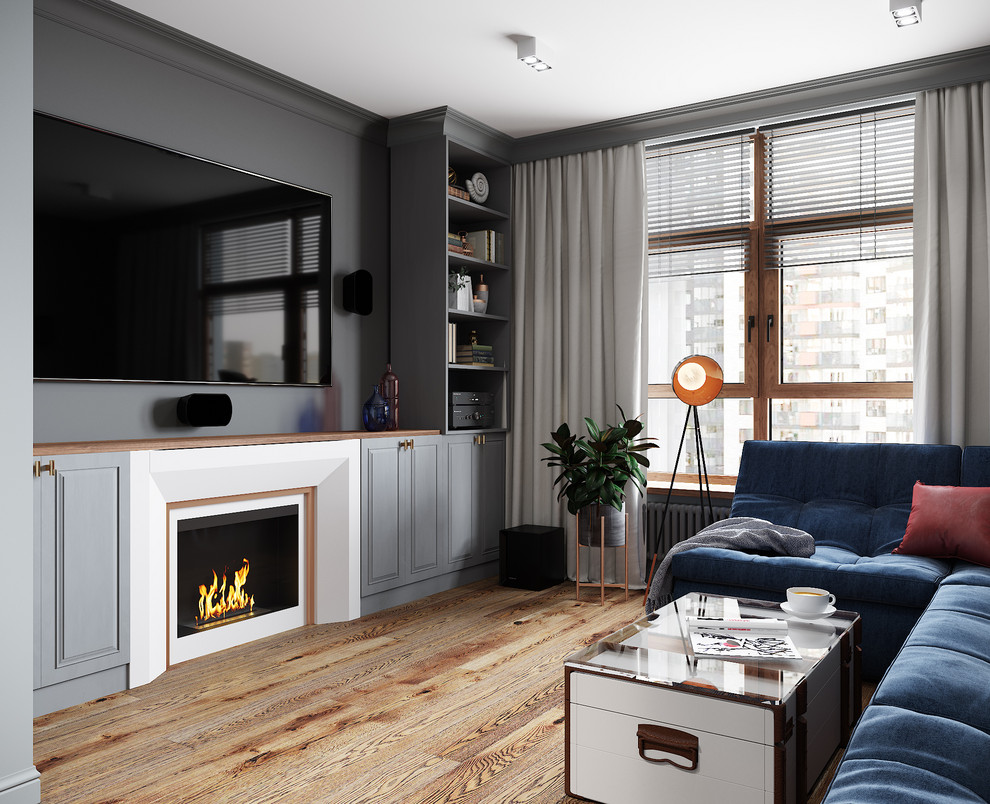 Визуализации проекта квартиры 87кв.м ЖК Новогорск парк