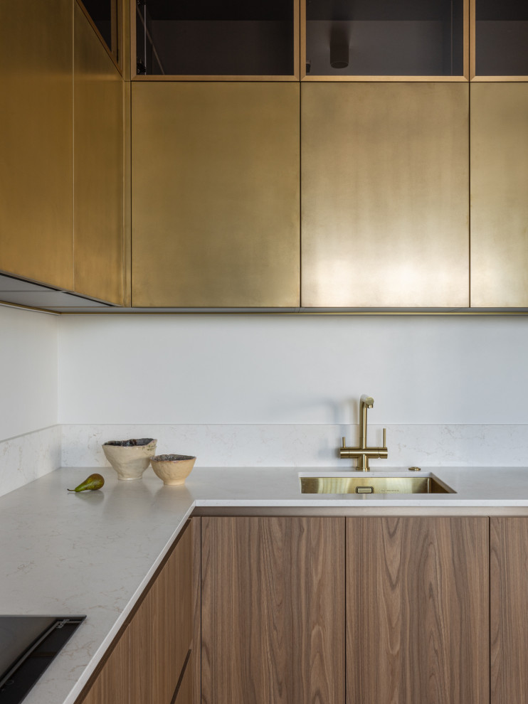 Современная кухня с нотками ретро от Iilimur design