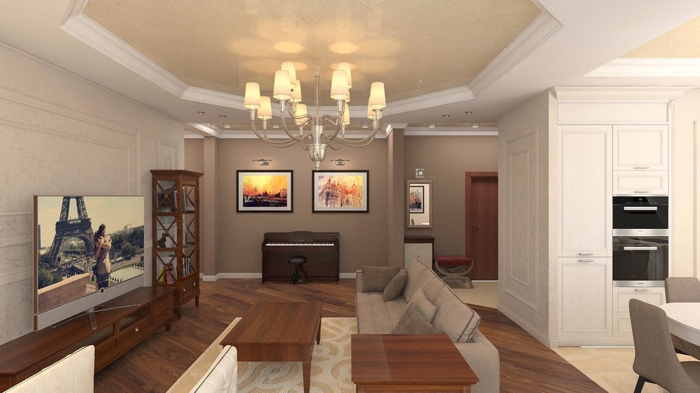 Квартира в классическом стиле на Варшавской