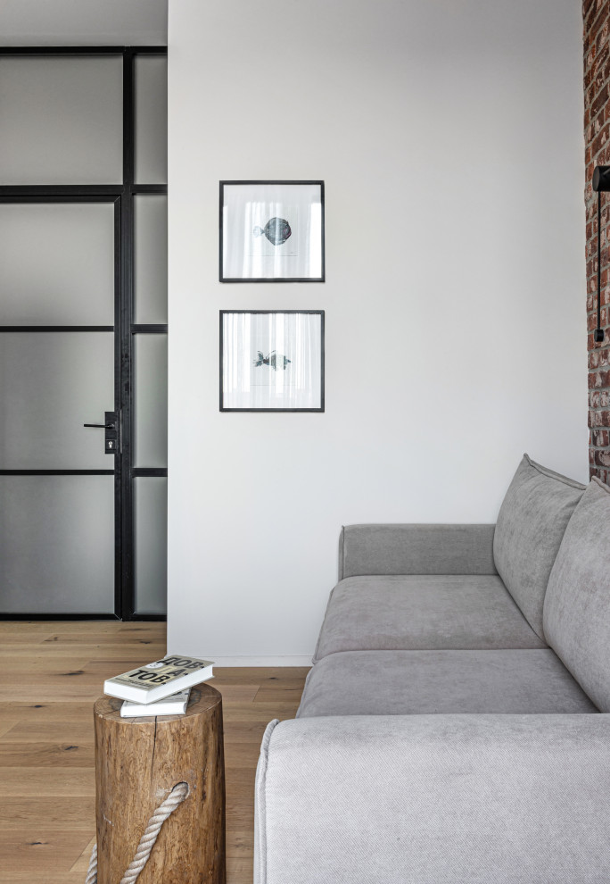 Обложка проекта: ЖК Символ Квартира с камином Часть 2