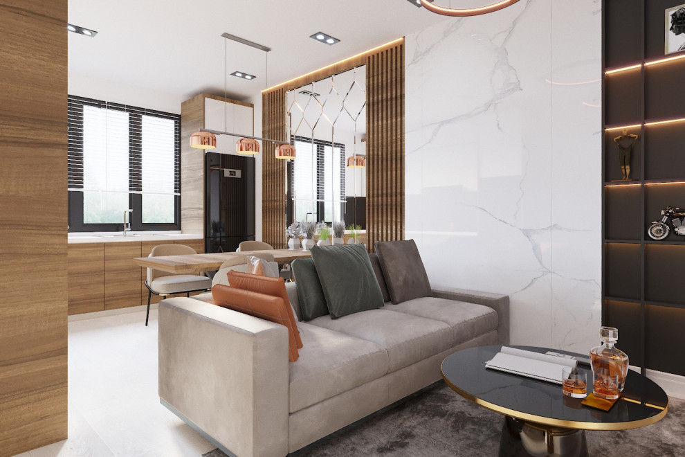 Кухня-гостиная