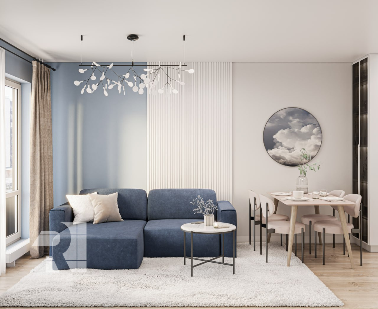 Однокомнатная квартира для студентки