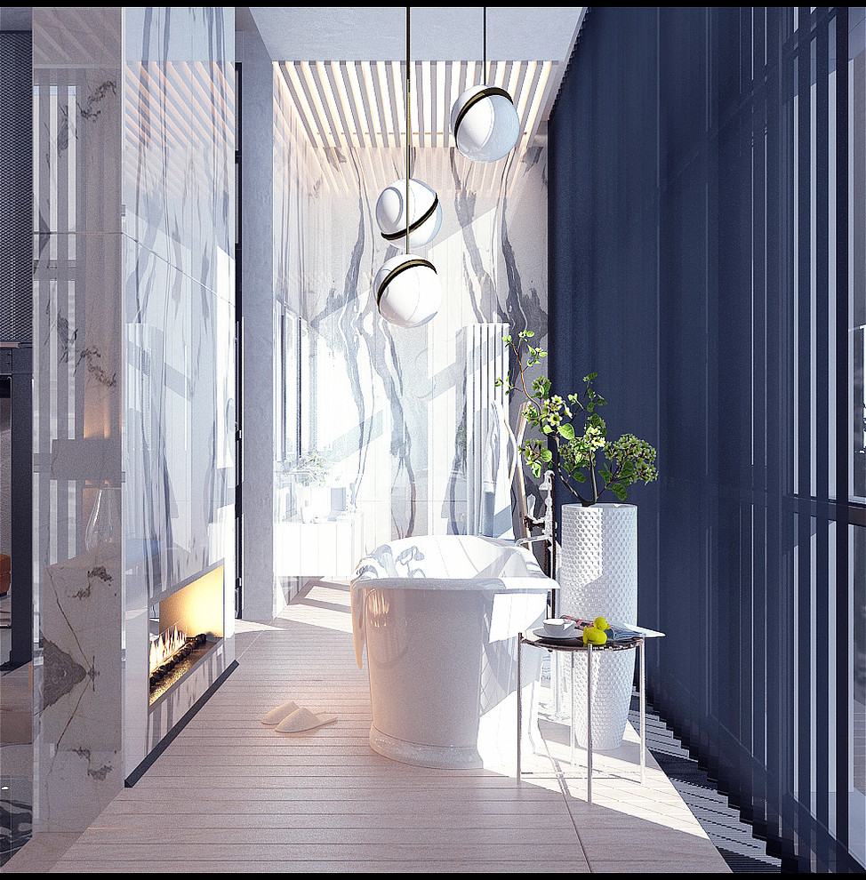 Пентхаус в стиле лофт