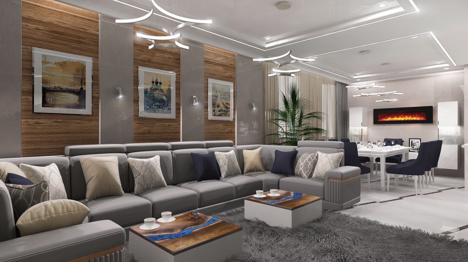 Дизайн-проект жилого дома в г. Пенза