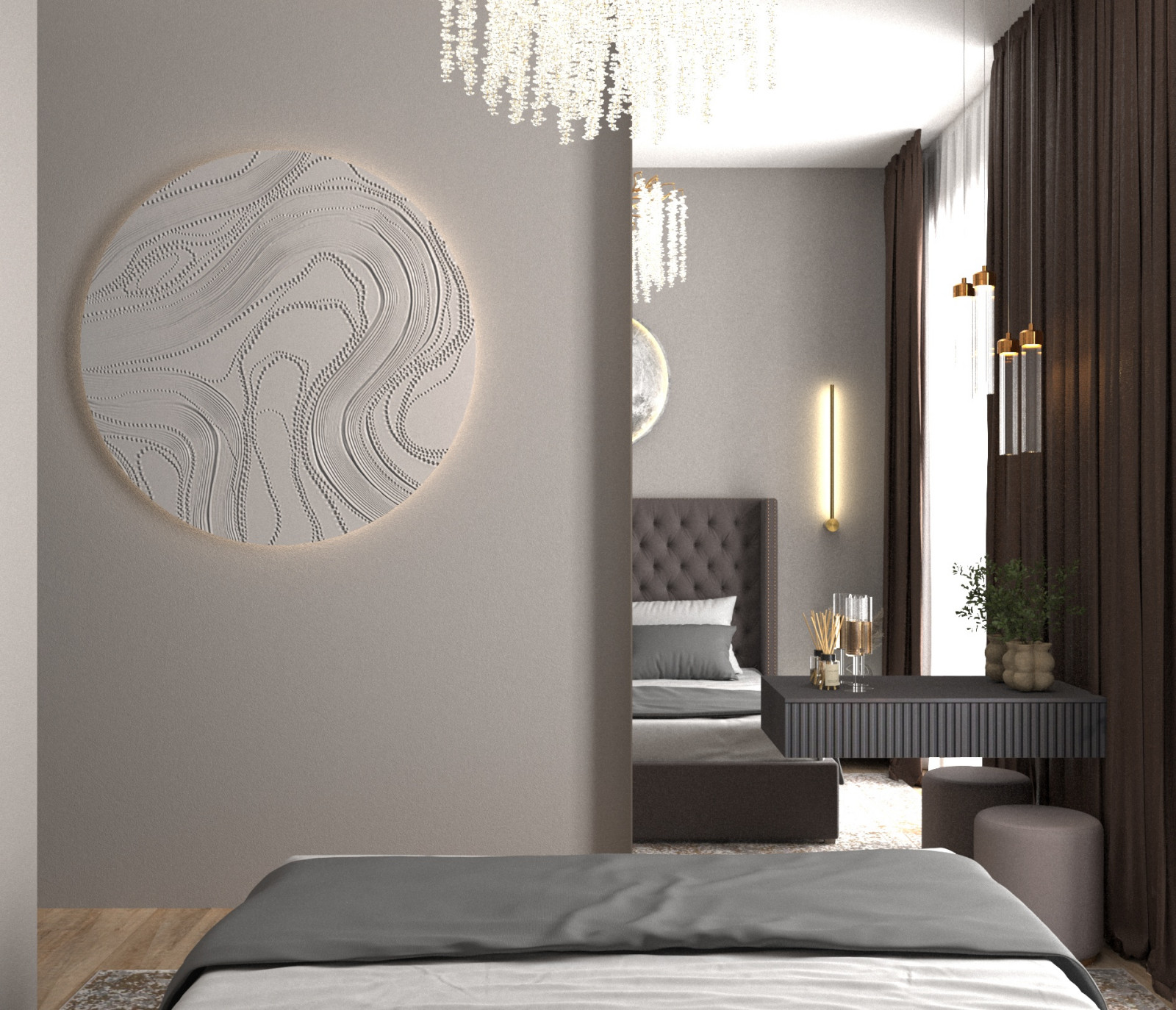 Туалетный столик в спальне