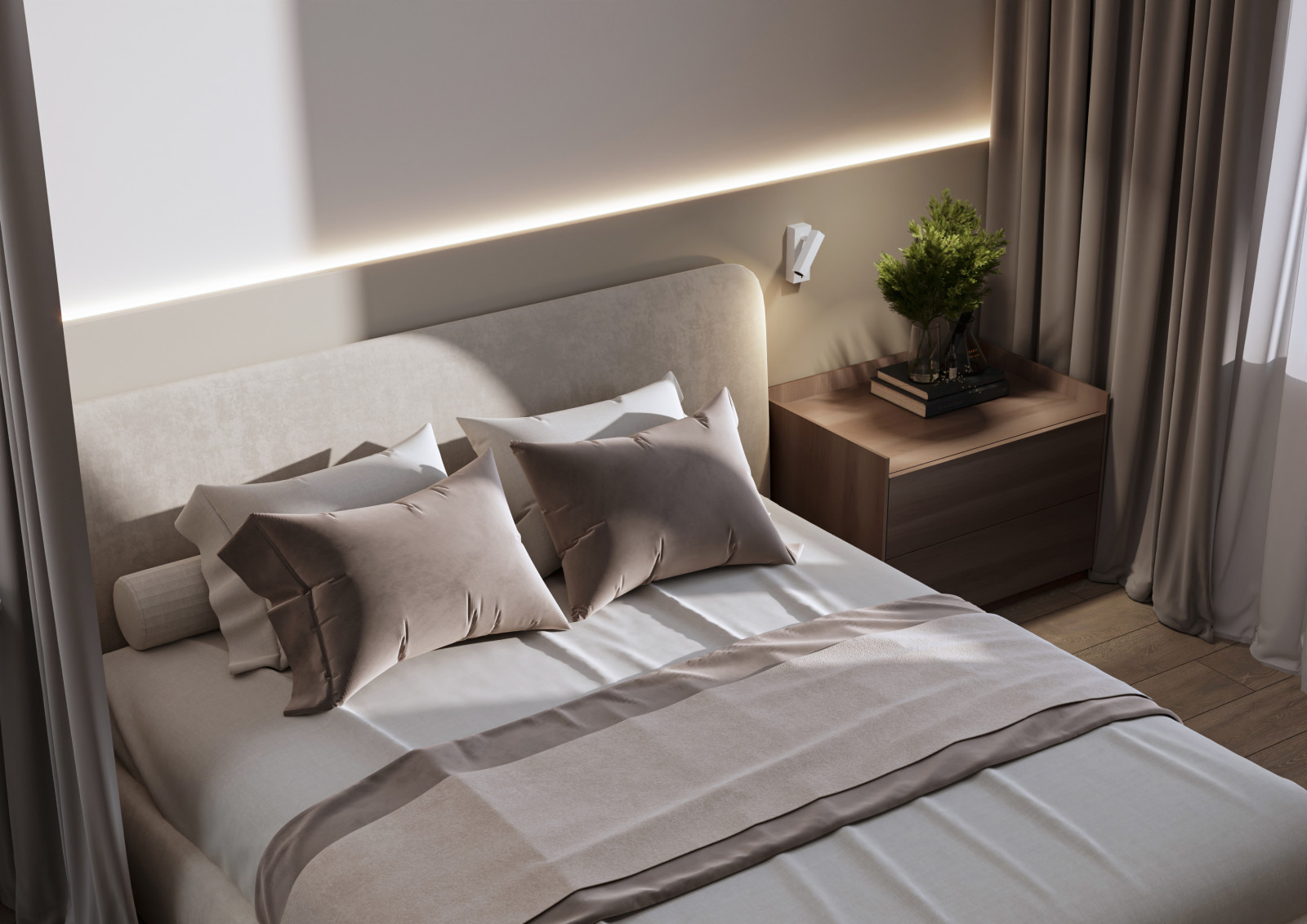 Апартаменты молодого мужчины