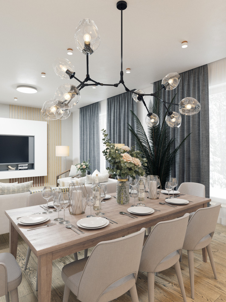 Дизайн-проект частного дома в скандинавском стиле