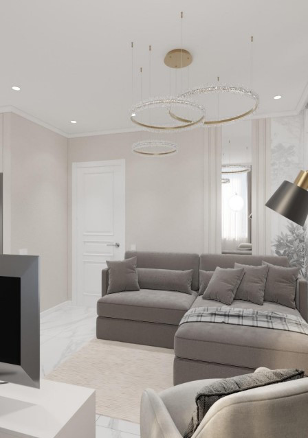 дизайн однокомнатной квартиры