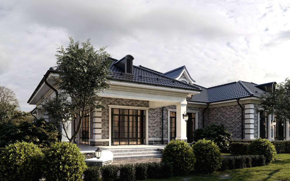 Проект классического одноэтажного дома в Адыгее