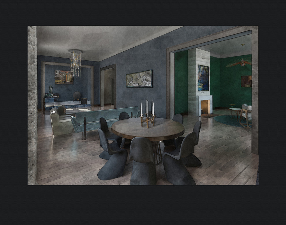 Квартира двух братьев-джазменов  г.Москва Большой Толмачевский переулок