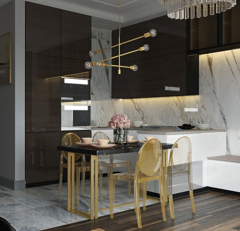 Проект интерьера таунхауса. КП Сабурово парк.