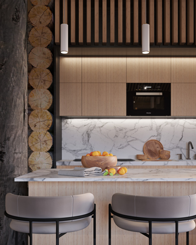 Шале интерьер