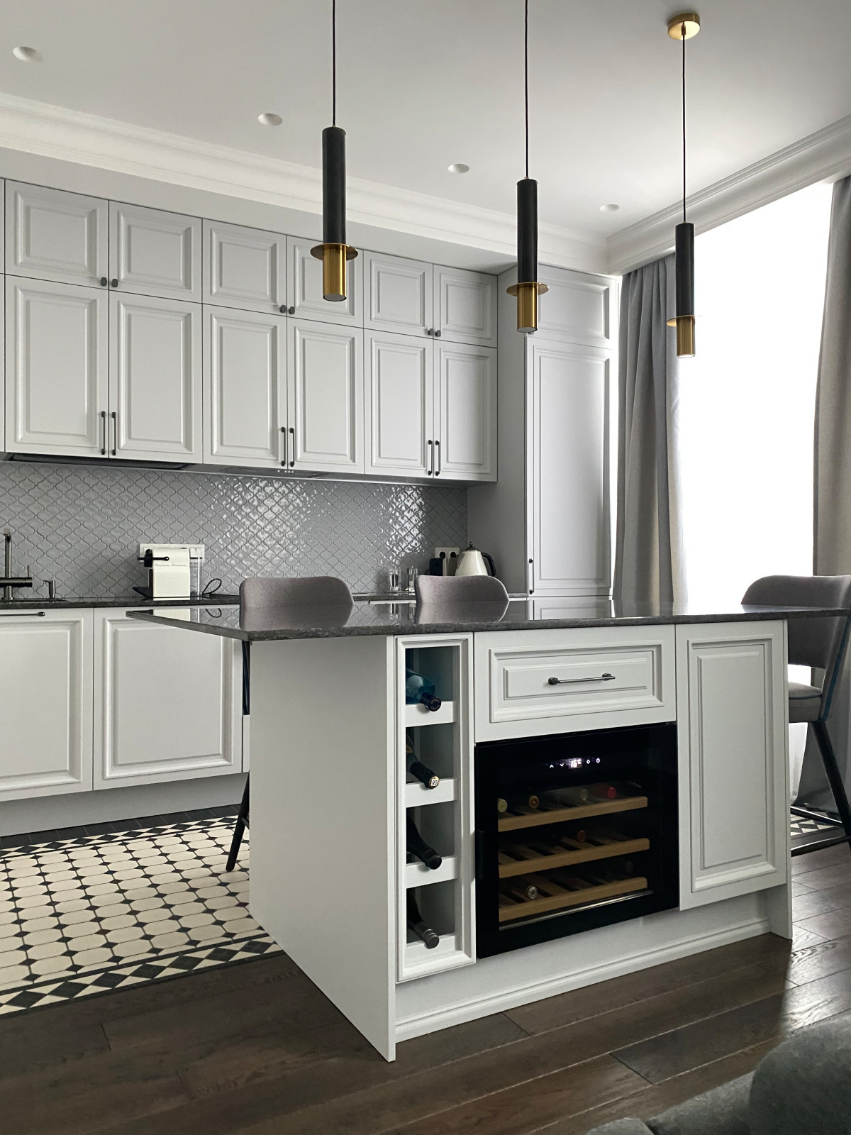 Кухня в американском стиле