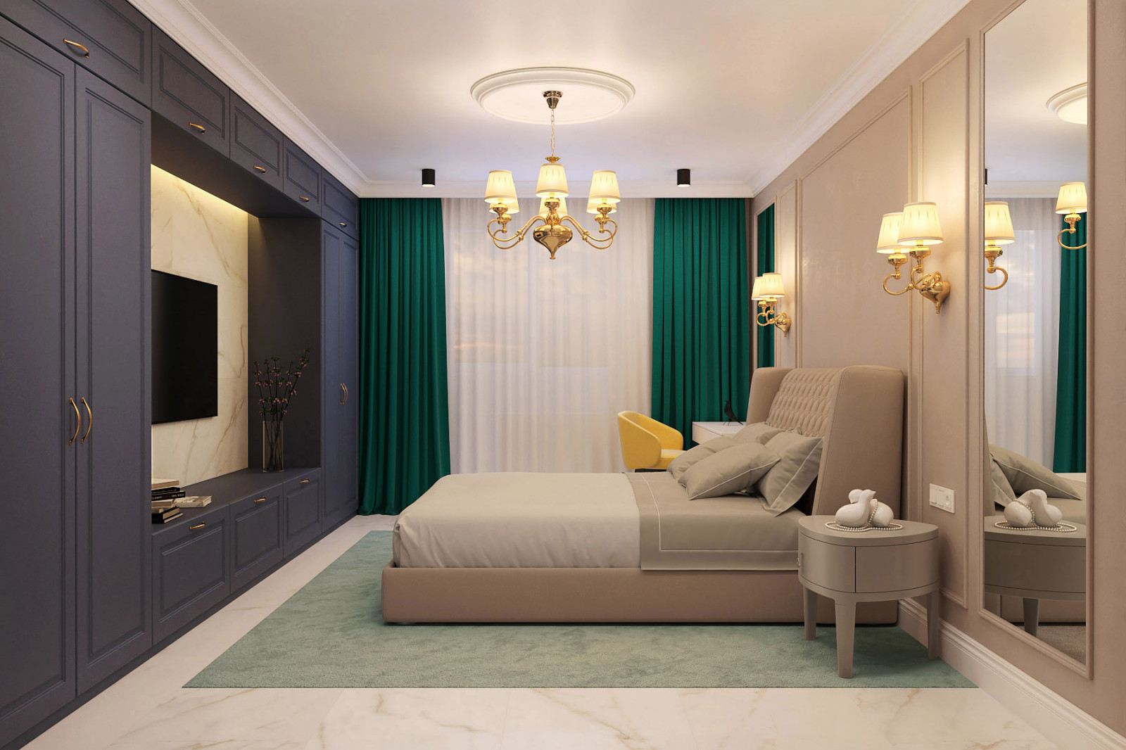 Дизайн квартиры в ЖК "Феникс" г. Самара