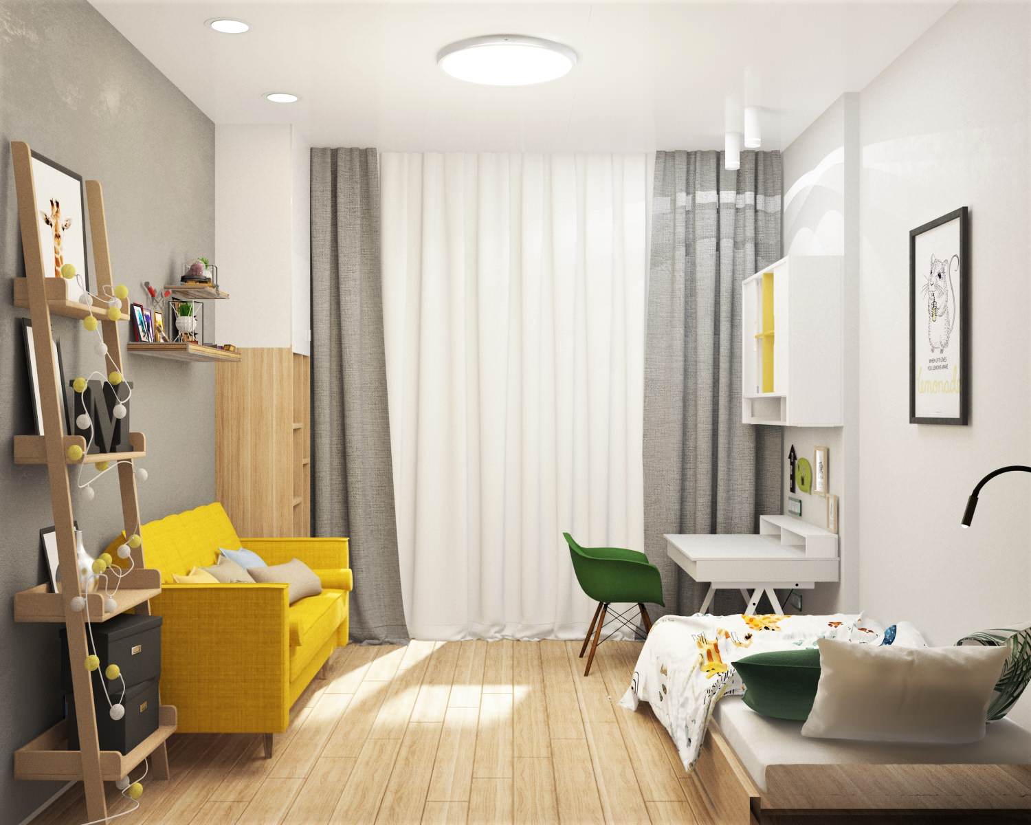 Обложка проекта: Детская комната для мальчика