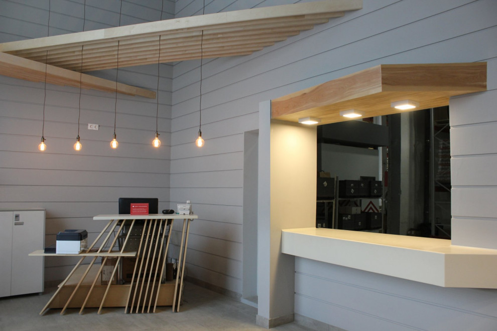 Клиентская зона в головном офисе компании "Мир Упаковки" в Хабаровске