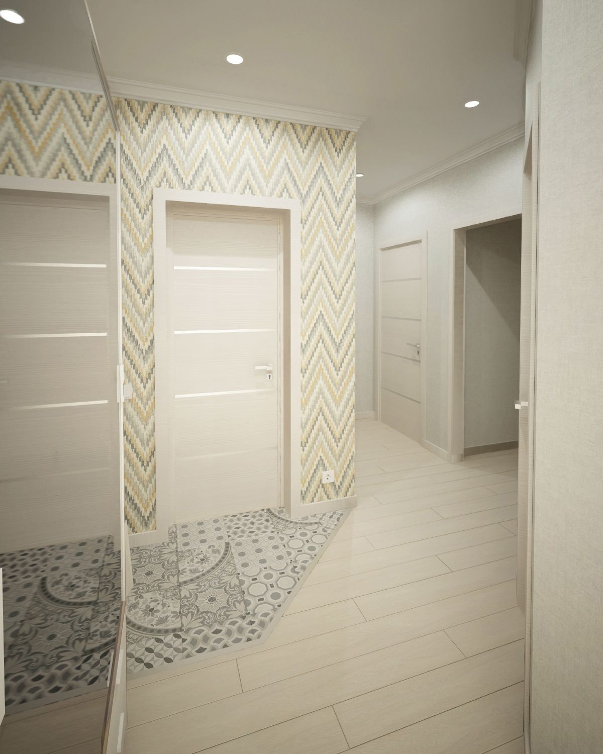 Обложка проекта: Дизайн 2-х комнатной квартиры в ЖК "Губернский", г.Краснодар