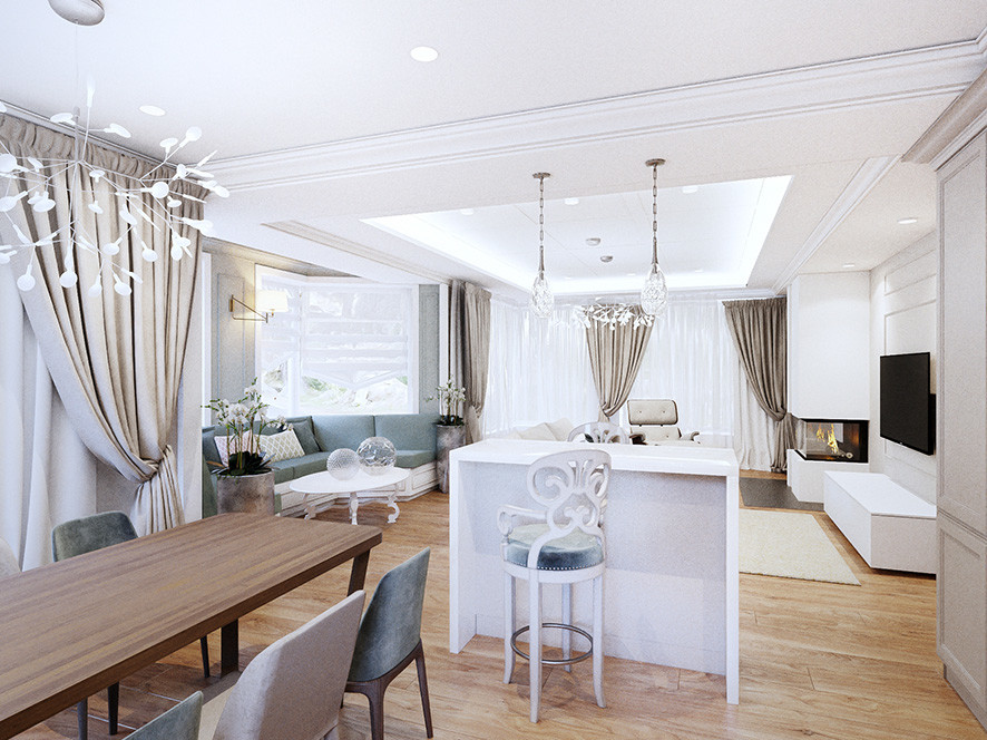 Интерьер котттеджа.