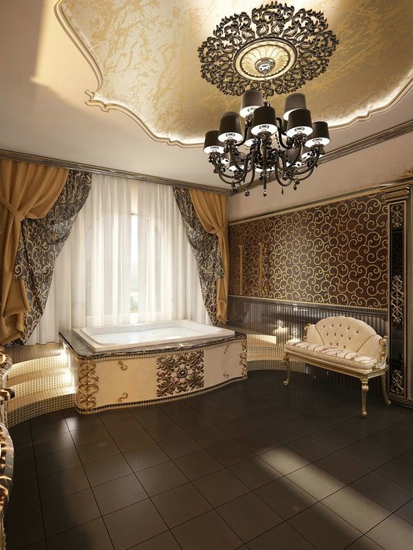 Luxurious bathroom