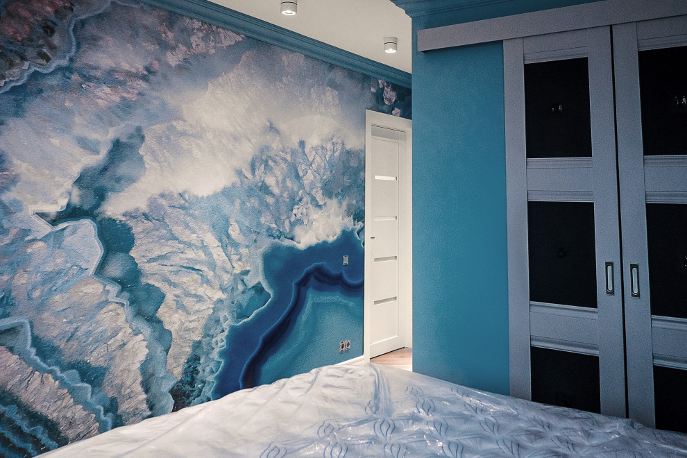 Квартира в голубых тонах серии П-44