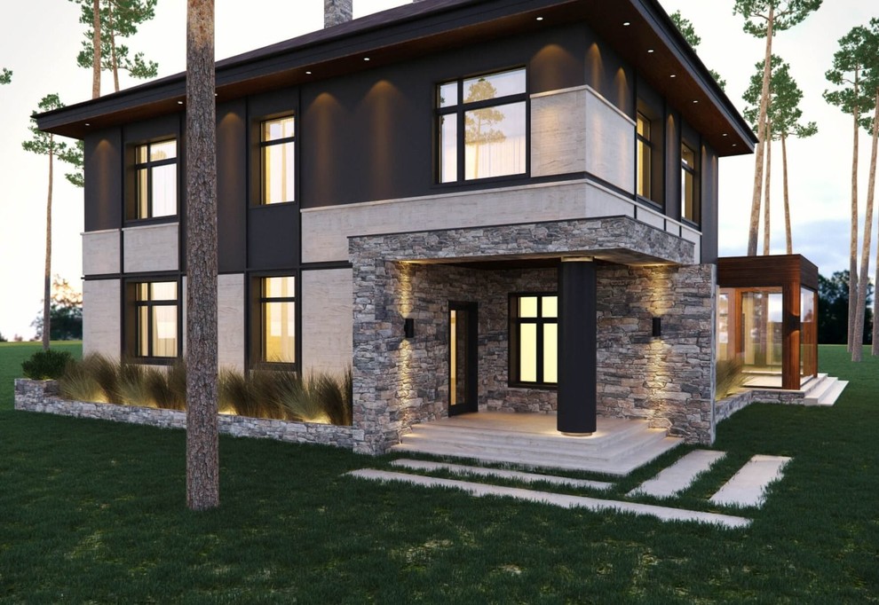 ДОМ В ПОСЁЛКЕ КОМАРОВО.