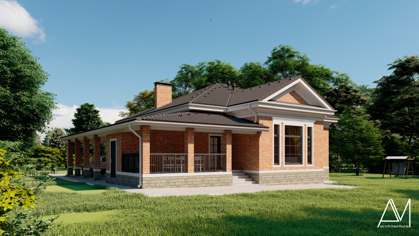 Дом в пригороде