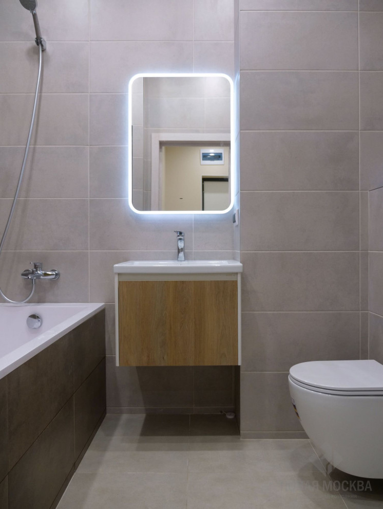 Ремонт однокомнатной квартиры 41,2 кв.м под ключ в ЖК «Скандинавия»