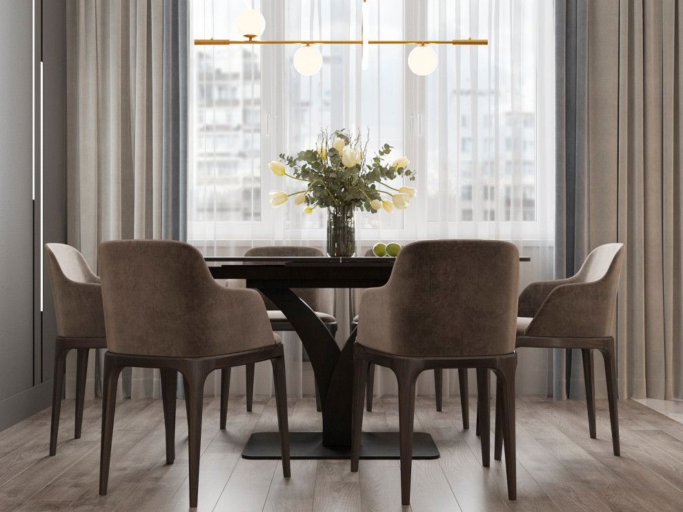 Дизайн-проект 3-комнатной квартиры 84,3 м2 в ЖК «Румянцево-Парк»