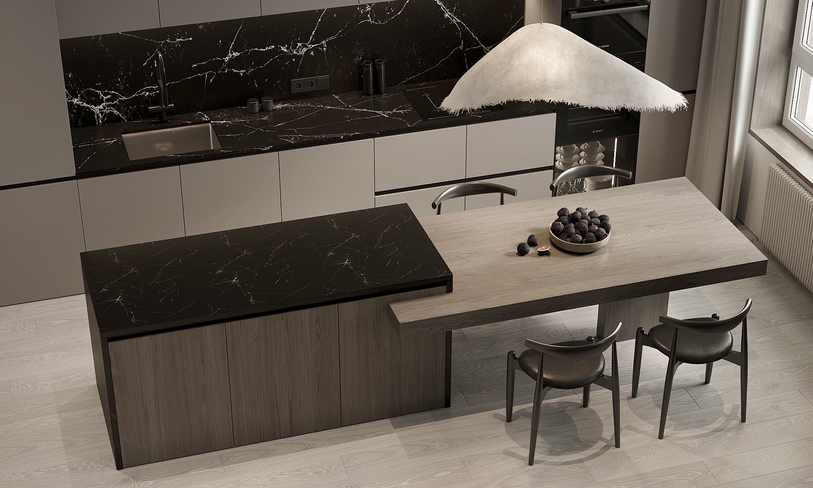 ЖК "Welltown" (гостиная)