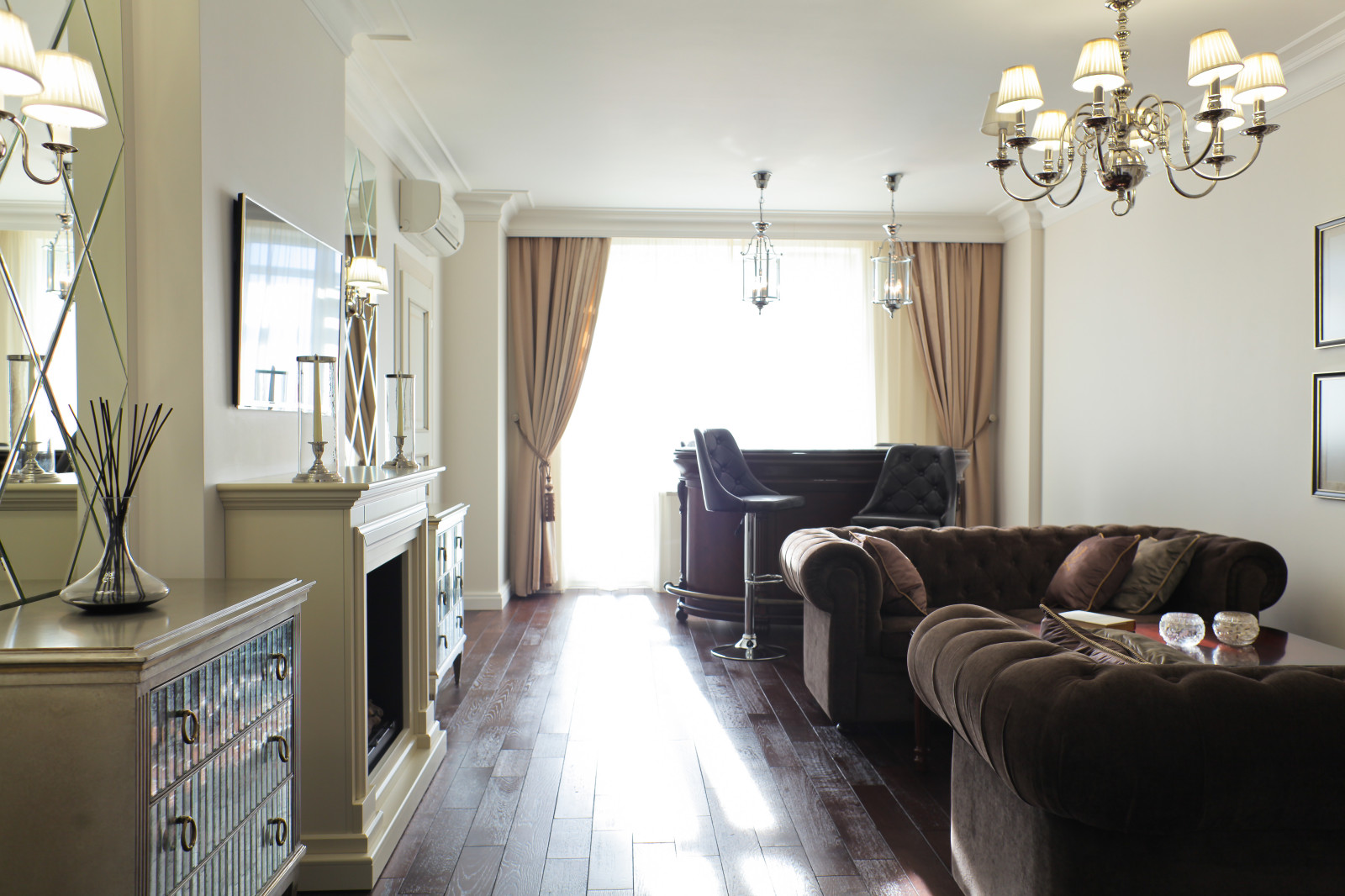 Квартира в центре города на 21 этаже