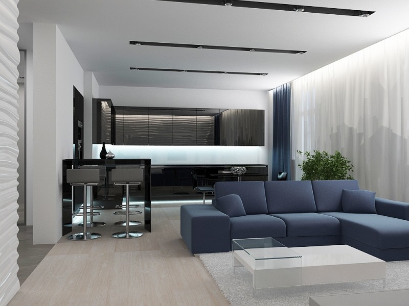 Обложка проекта: Квартира в стиле минимализм