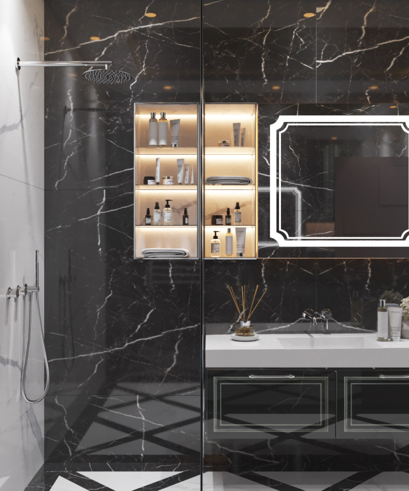 С/у в мастер-спальне