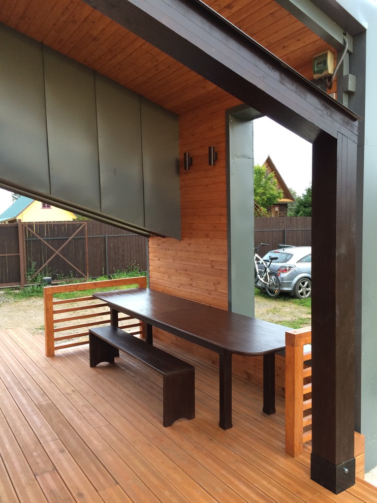 Деревенский дом в современном стиле