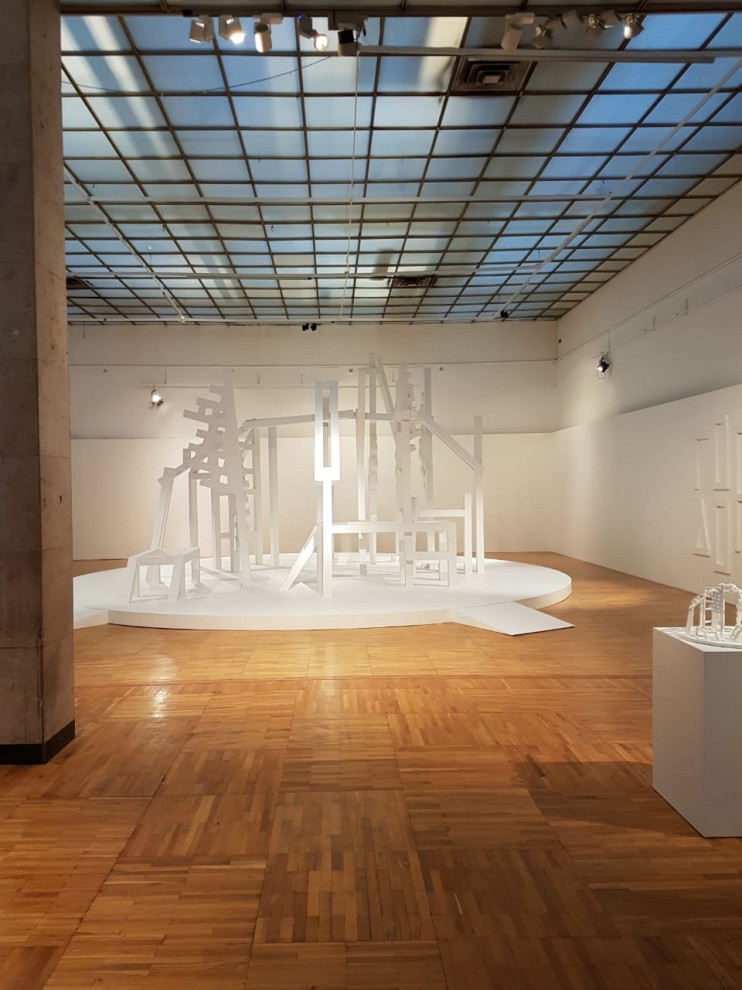 Обложка проекта: Из необычного  Экспозиция "город дорог"  была представлена в Третьяковской галер