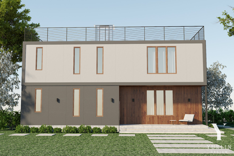 Проект  частного дома из ЛСТК