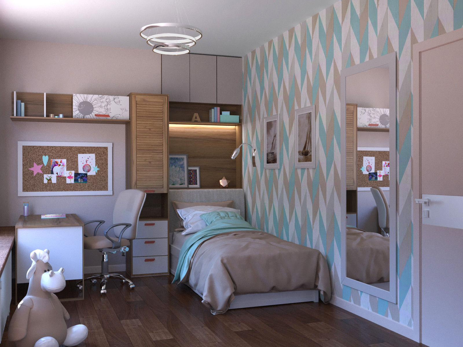 ЖК Дисквери, квартира в современном стиле