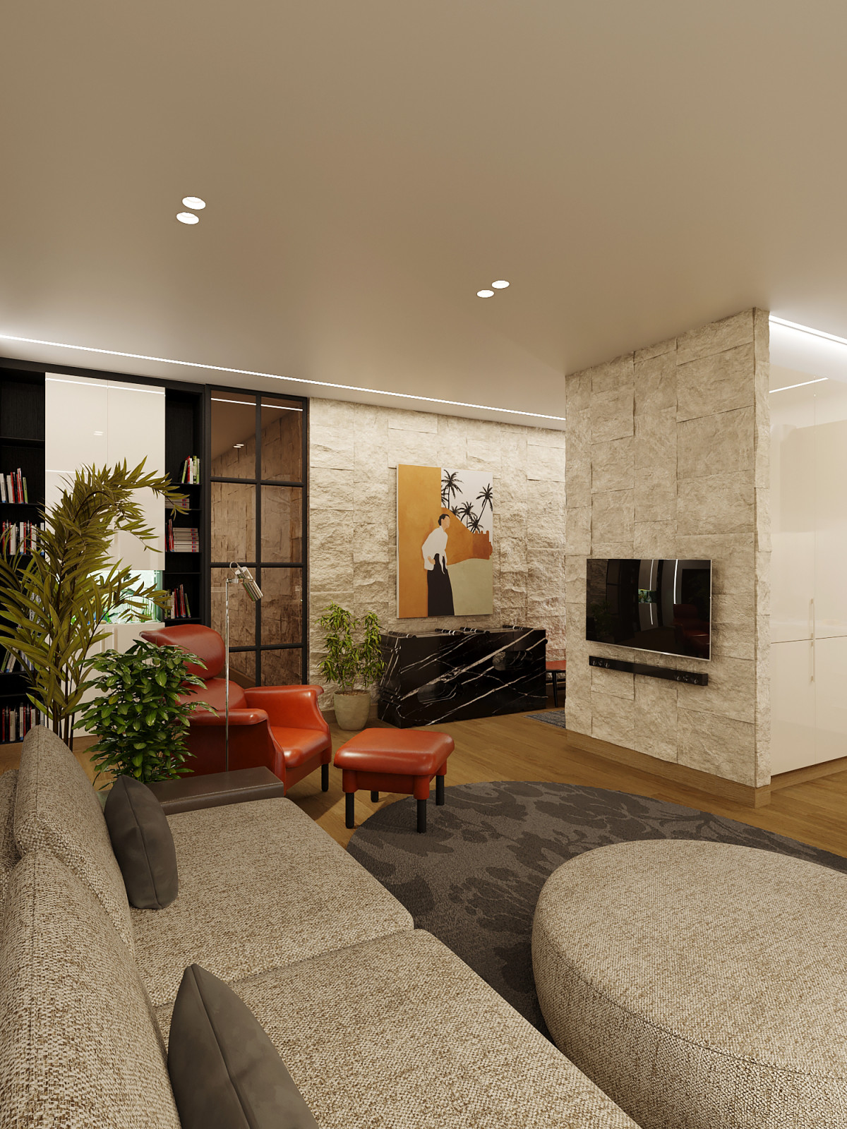 Обложка проекта: Квартира с ярким характером