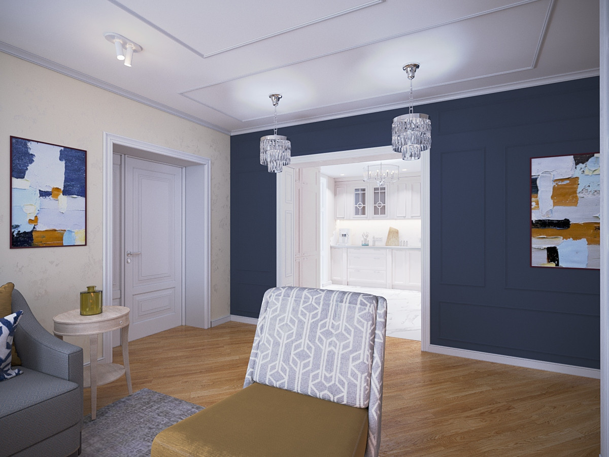 Проект дома в современной классике