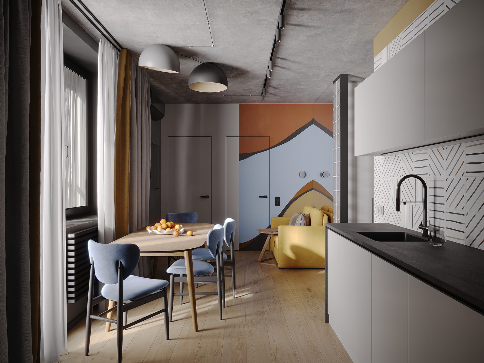 ЖК GreenWood 60 кв.м