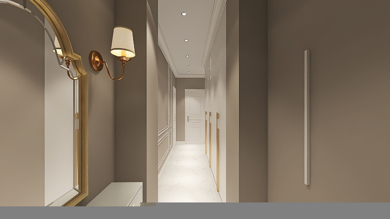 Проект  для молодой семьи в стиле неоклассика