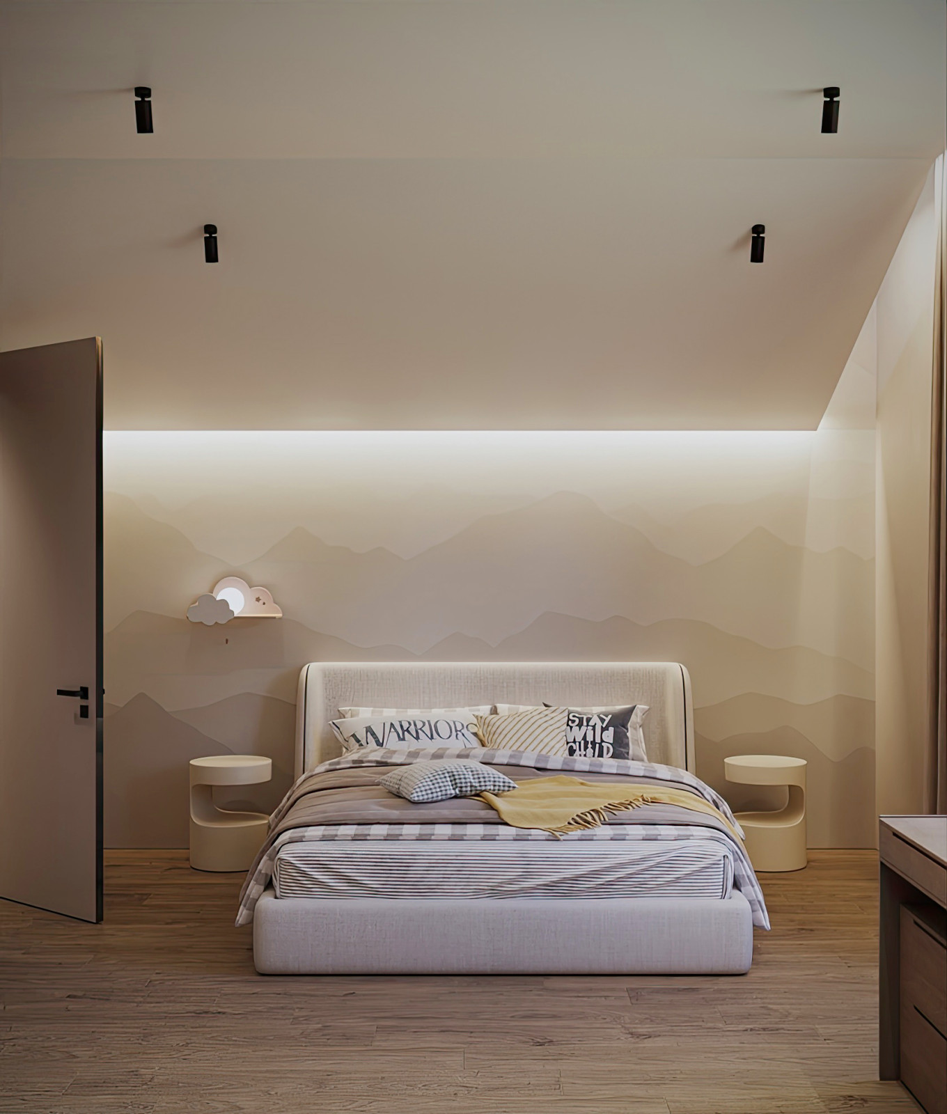 Дизайн интерьера в Образцово - 2 этаж