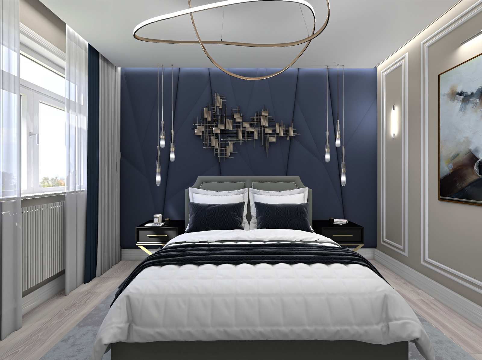 Гостевая спальня (много вариантов)