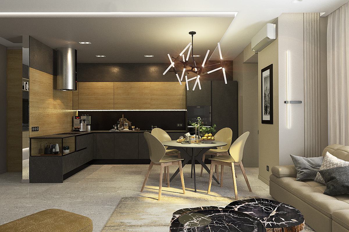 Квартира в современном стиле