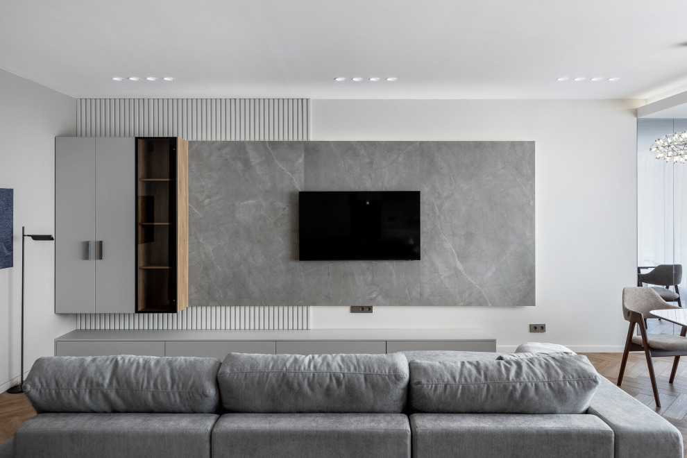 Обложка проекта: Реализованный проект квартиры 100кв.м в ЖК Атлантис