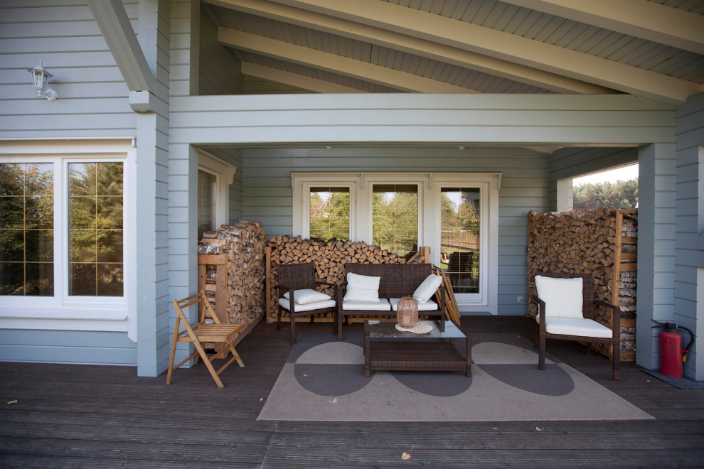 Терраса и дом