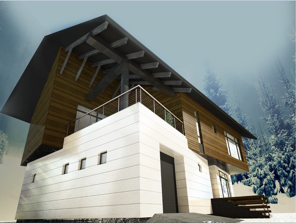 Обложка проекта: Дом на готовом фундаменте.