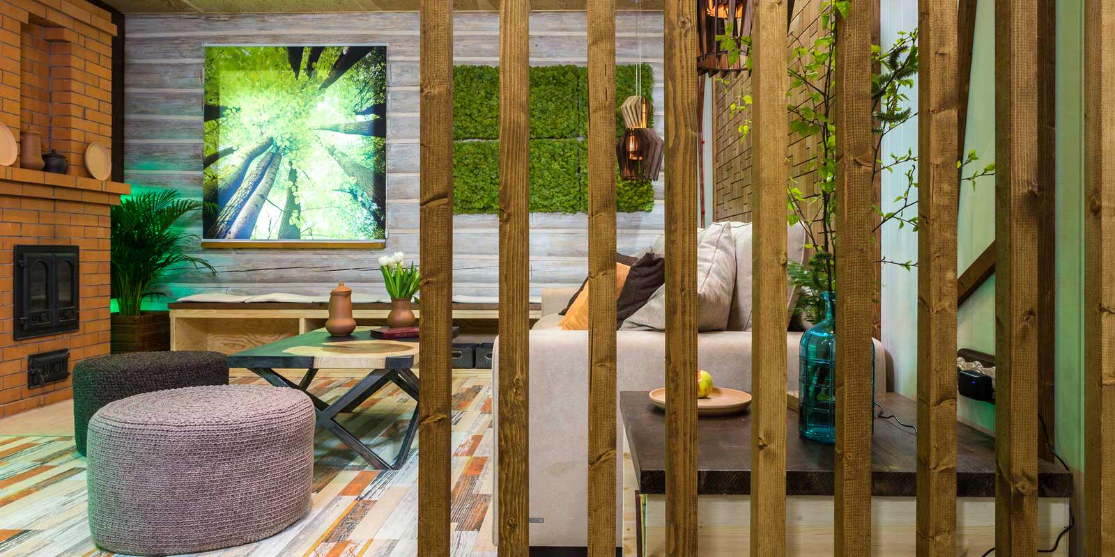 Гостиная в «дереве»