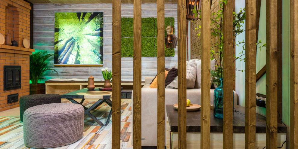 Обложка проекта: Гостиная в «дереве»