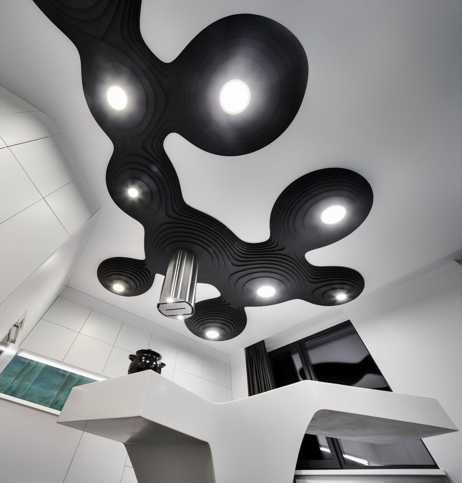 Houzz Украина: Квартира, которая напоминает космическую станцию