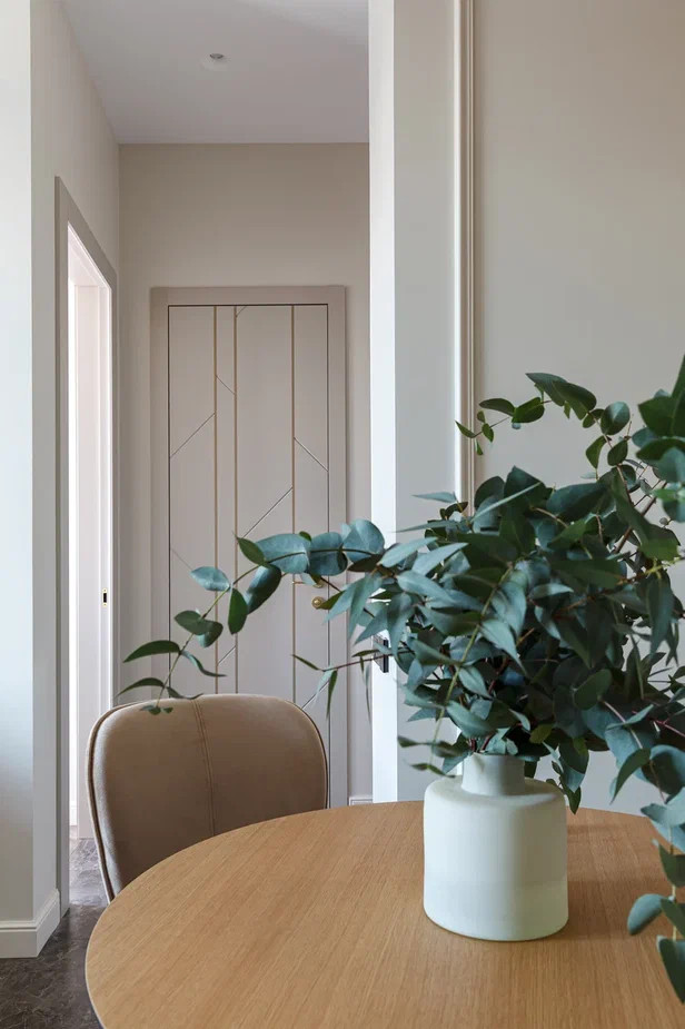 Современная классика для апартаментов в ЖК "Серебряный фонтан"